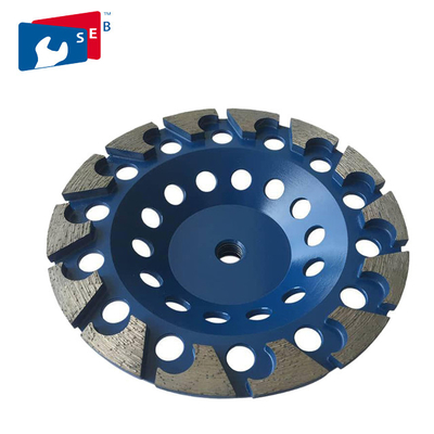 중국 C는 다이아몬드 컵 바퀴 착용을 형성합니다 - 화강암 콘크리트 지면에 적용하십시오 저항하는 협력 업체